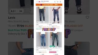 Levis Jeans  Levis Men Jeans  Men Levis Jeans myntrahaul myntra mensfashion onlineshopping [upl. by Okier]