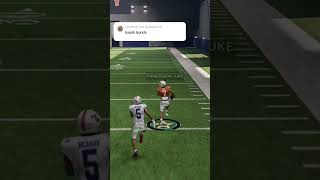 Scoring a 99yd TD with Isaiah Bond football ncaa25 collegefootball viralvideo shorts blowup [upl. by Aivat]