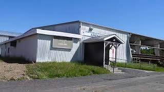 Tearing down of the old HartlandNB Centennial Arena2024 [upl. by Mechelle267]