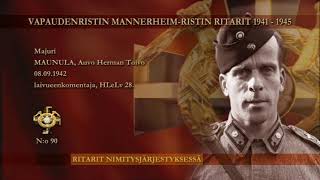 Mannerheimristin ritarit nrot 81  100 [upl. by Lama]