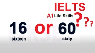 IELTS life skills A1 Listening Practice with Time Expressions Months Days and Confusing Numbers [upl. by Claybourne514]