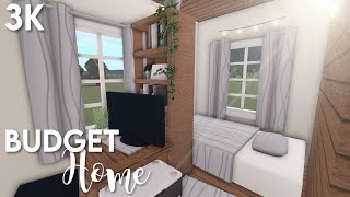 3k NoGamepass Budget Home  Bloxburg ROBLOX speedbuild [upl. by Einnil197]