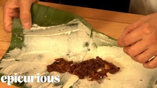 How to Make Mexican Tamales with Mole Part 2 [upl. by Anehc222]