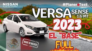 PlaneroTest  Nissan Versa SENSE 16 MT [upl. by Barcus472]