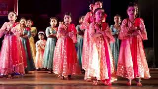 KATHAK 💃 DANCE ।CLASSICAL DANCE। KINKINI MUSIC 🎶 ACADEMY ANNUAL FUNCTION dance [upl. by Wilser848]