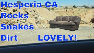 Hesperia CA city tour drug use homeless problem  housing problem [upl. by Nylsor724]