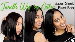 🖤🌿DivaTresscom  Janelle Wig by Outré BluntBob [upl. by Varuag]