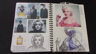 Example book GCSE Art and Design level 7 [upl. by Ahsieni814]