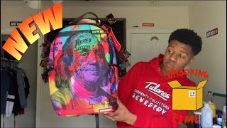 Sprayground Backpack Unboxing [upl. by Lussier]