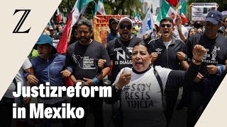 Umstrittene Justizreform in Mexiko tritt in Kraft [upl. by Zendah]