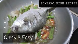 Quick amp Easy Pompano Fish Recipe [upl. by Babette]