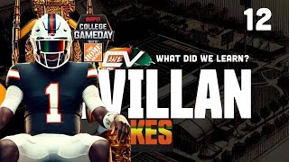 College Gameday Miami vs Cal  Villan Takes 12  What did we learn [upl. by Bunce]