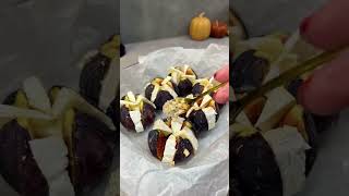 Baked figs with Camembert recipe cooking food [upl. by Carli]