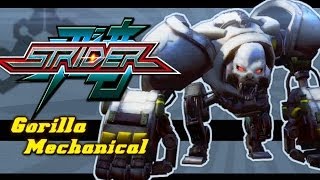 STRIDER 2014 Gameplay Walkthrough Part 15 GORILLA MECHANICAL HD XBOX ONE PS4 PC quotSTRIDER PS4quot [upl. by Aleet]