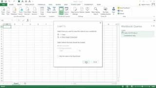 Power Query Combine data from SQL server access database and csv file [upl. by Thorbert]