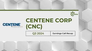 Centene Corp CNC Earnings Call Recap for Q3 2024 [upl. by Innej]