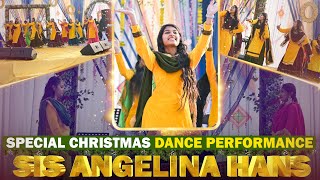 Special Christmas Dance Performance  Sis Angelina Hans amp Church Youth  Raman Hans Ministry  2023 [upl. by Iaht]