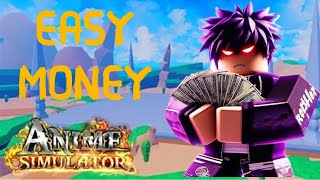 codes easy ways to gain money in anime simulator [upl. by Curhan]