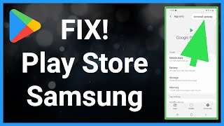 Google Play Store Not Working  Samsung Phone [upl. by Yanffit]