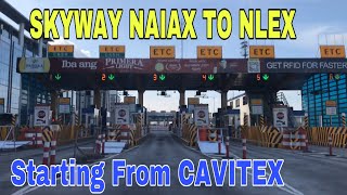 SKYWAY FROM CAVITEX NAIAX TO NLEX  A COMPREHENSIVE GUIDE FOR TRAVELERS [upl. by Aitetel306]