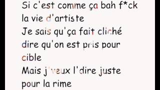 Maître Gims  Jme tire Paroles [upl. by Ryley]