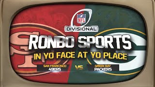 Ronbo Sports Watching 49ers VS Packers 2022 NFL Playoffs Divisional Round Reactions Live [upl. by Meriel]