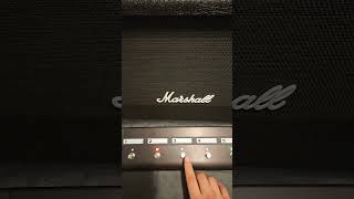 6Way footswitch PEDL91016 for the Marshall DSL100HR marshall DSL100HR amps footswitch [upl. by Atikan169]