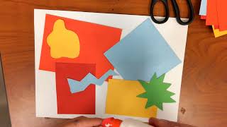 Henri Matisse Collage for Kids [upl. by Aubarta]