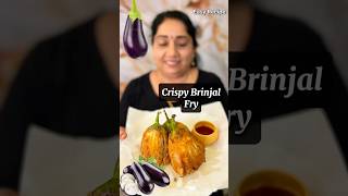 Crispy Brinjal 🍆Fry😍👌🏻🤤 brinjalfry malluvlogz [upl. by Kosse843]