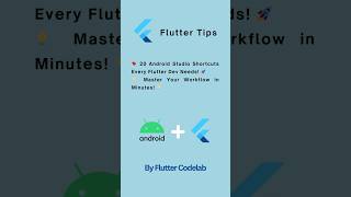 20 Essential Android Studio Shortcuts for Flutter Developers [upl. by Edythe]