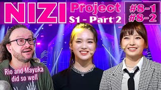 NIZI PROJECT part 2 81 82 reaction  NiziU in the making [upl. by Iggam952]