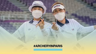 Recurve women  Watch Party  ArcheryinParis [upl. by Flora]