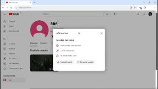 El Regreso del Usuario 666 en Youtube [upl. by Hitt695]