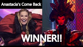 Anastacia Masked Singer Journey 2021 [upl. by Nylrahc]