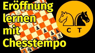 Eröffnungen lernen mit dem ChessTempo Opening Trainer  Schach Eröffnungen lernen [upl. by Tseng]