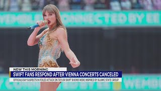 Taylor Swift fans respond after Vienna concerts canceled [upl. by Notniuqal959]