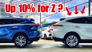 Toyota Harrier G vs Z XU80 [upl. by Ocimad220]