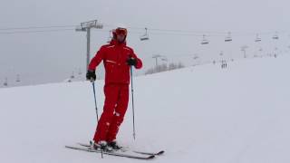 Skitechniek  skiën in de verse sneeuw [upl. by Neehcas]