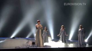 Thea Garretts first rehearsal impression at the 2010 Eurovision Song Contest [upl. by Adnowat190]