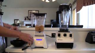 Blender Review VITAMIX vs BLENDTEC Peanut Butter Attempt [upl. by Nnyla]