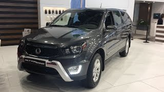 SsangYong Actyon Sports 2016 In detail review walkaround Interior Exterior [upl. by Ortrude]