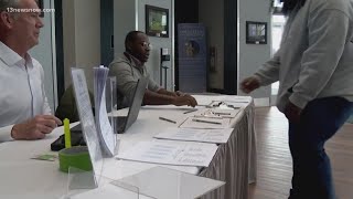 Tidewater Job Fair held in Chesapeake [upl. by Llener703]