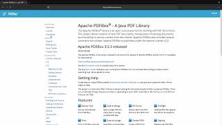 Apache PDFBox How to Extract Text and Images from PDF Files [upl. by Eiram]