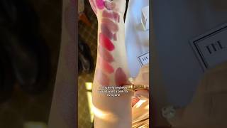 SWATCHING ALL OF LISA ELDRIDGE’S NEW SUSTAINABLE LIPSTICKS 👀 makeupreview sustainability [upl. by Immij746]