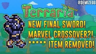 Terraria 136 NEW Spoilers from Redigit Update 2019 [upl. by Nuahsad383]