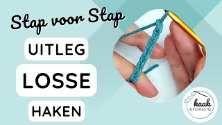 Uitleg losse haken  Leren Haken [upl. by Bunde]