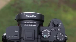 Sony a7ii firmware 20 with canon lenses [upl. by Ennahoj]