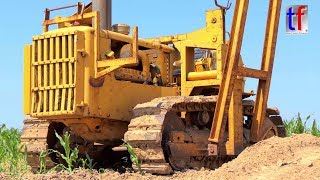 Video Documentary Vintage CATERPILLAR D5  Aseries  Pipelayer  Rohrleger Germany 2017 [upl. by Inait870]