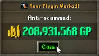 We Made A RuneLite Plugin That Scams Scammers [upl. by Teleya601]