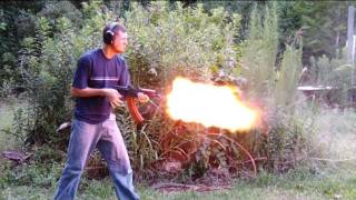 AKS74u Muzzle Flash 545x39mm [upl. by Zaneta90]